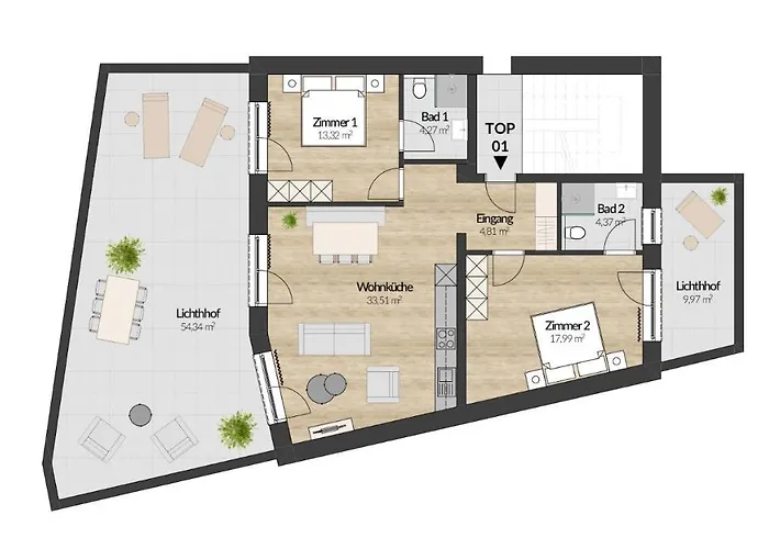 Appartement A Casa Turmalin *