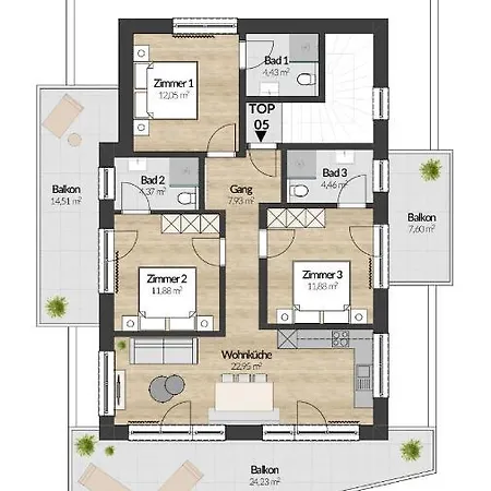 A Casa Turmalin Зёльден